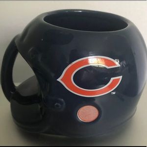 CHICAGO BEARS 3D COFFEE CUP MUG Helmet Shaped NFL